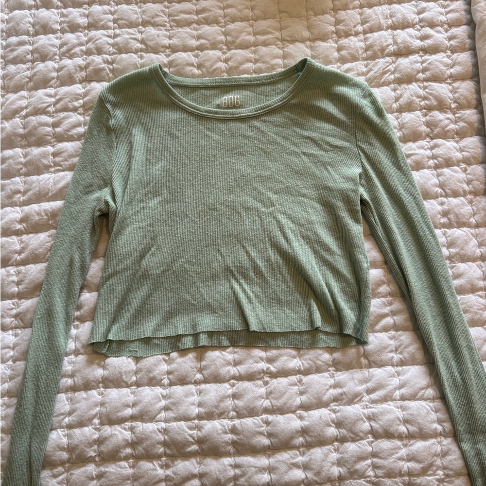 BDG long sleeve crop top